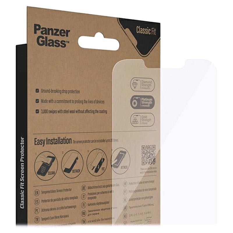 PanzerGlass™ - Skærmbeskyttelse Apple iPhone 14 - 13 - 13 Pro - Classic Fit