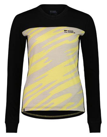 REDWOOD ENDURO Damen-Langarmshirt  limelight camoblack  S
