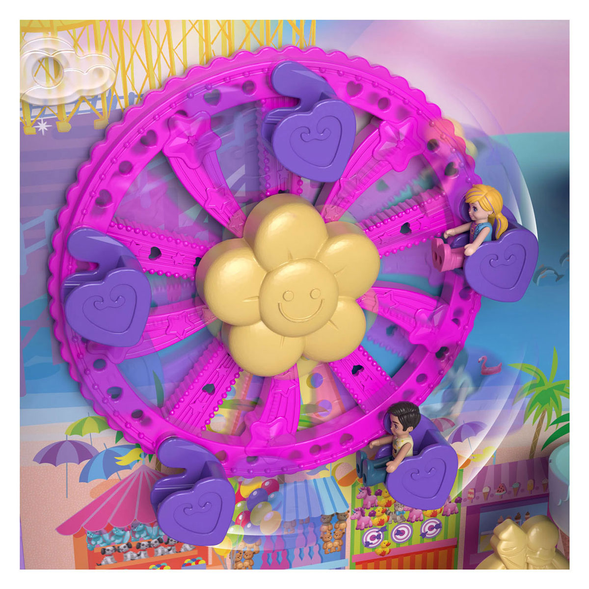 Polly Pocket Pollyville Resort Rolkoffer Speelset