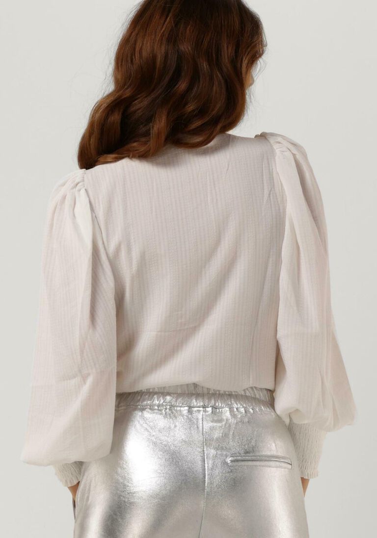 CO\\'COUTURE witte co'couture blouse magna quilt shirt