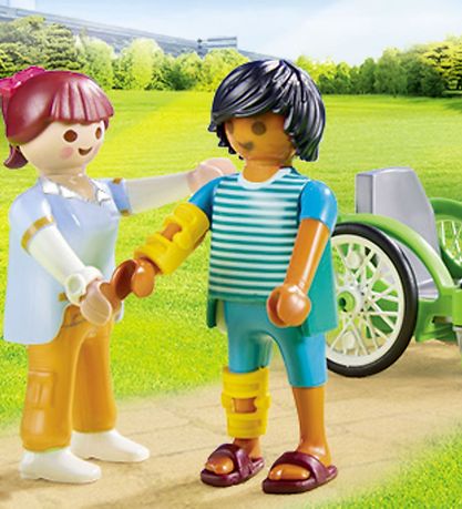 Playmobil City Life - Patient I K?restol - 70193 - 20 Dele