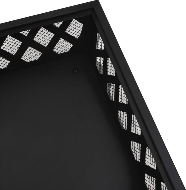 vidaXL - Vuurplaats XXL - 50 cm - Staal - Inclusief Pook