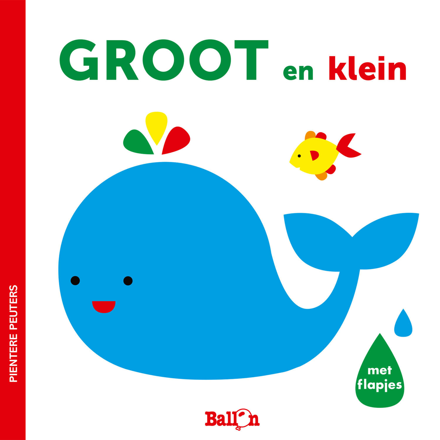 Pientere Peuters Kartonboek - Groot en Klein