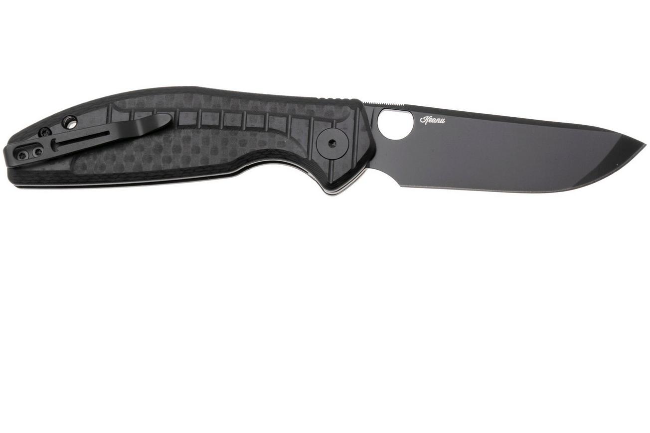 Bestechman Angry Owl BMK12F-2 PVD D2, Carbonfiber, zakmes