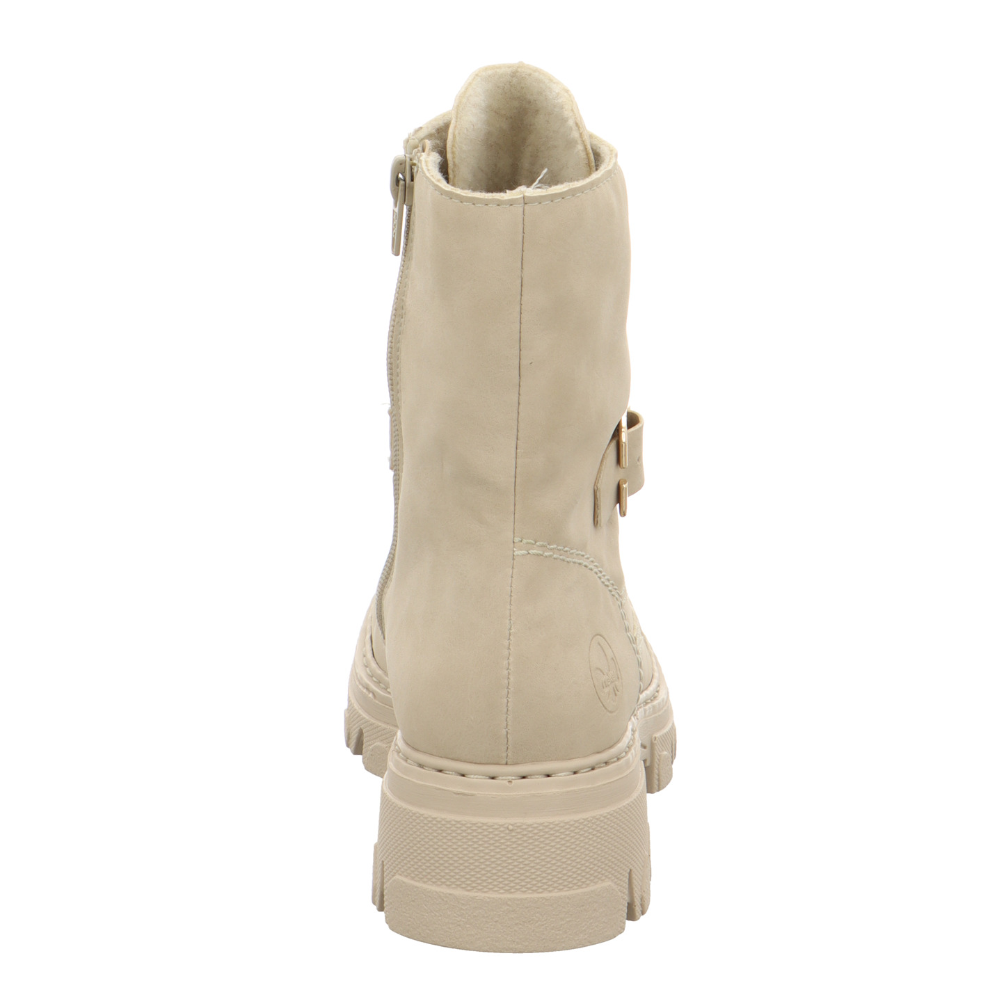 Schnürboots beige