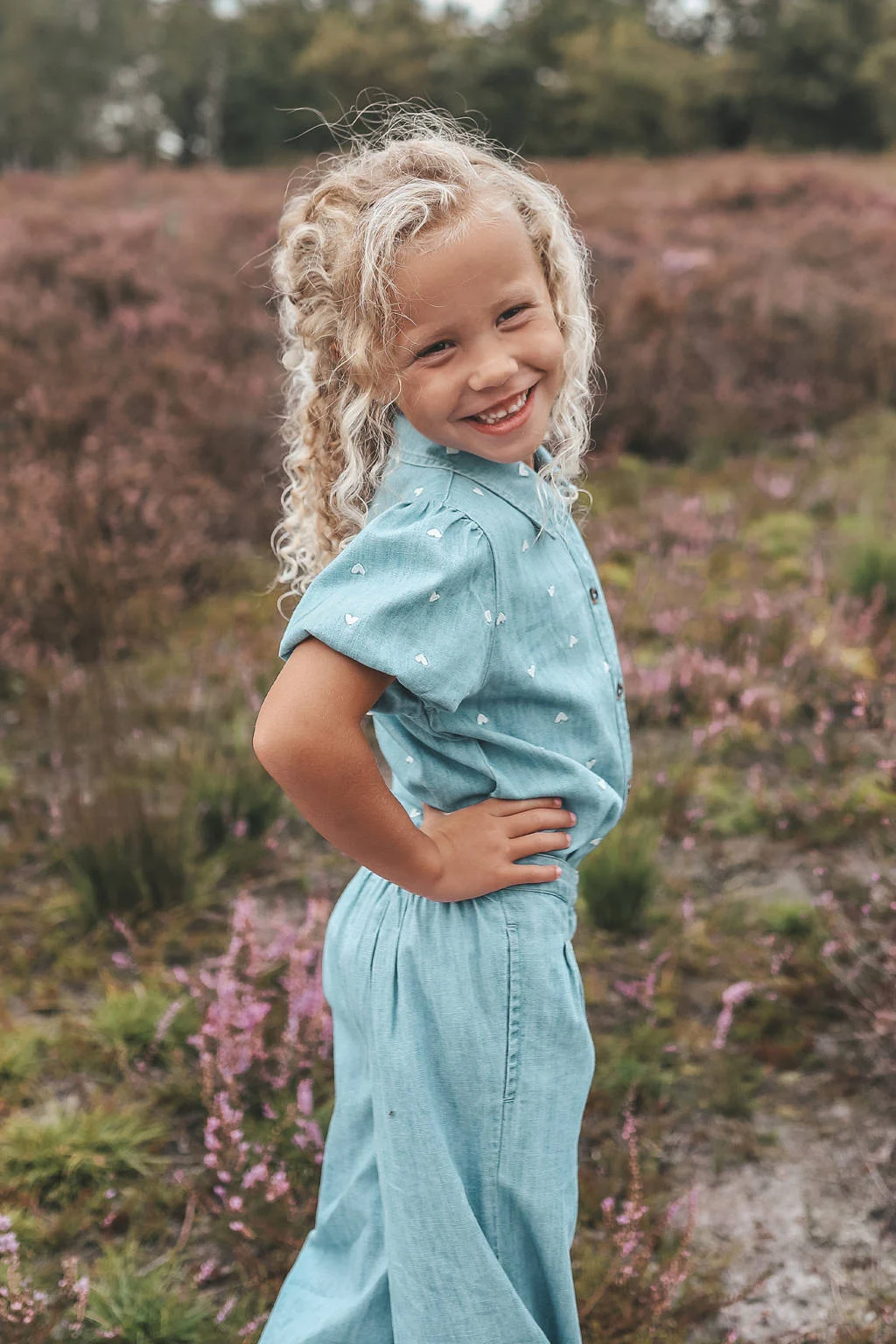Your Wishes blouse blauw
