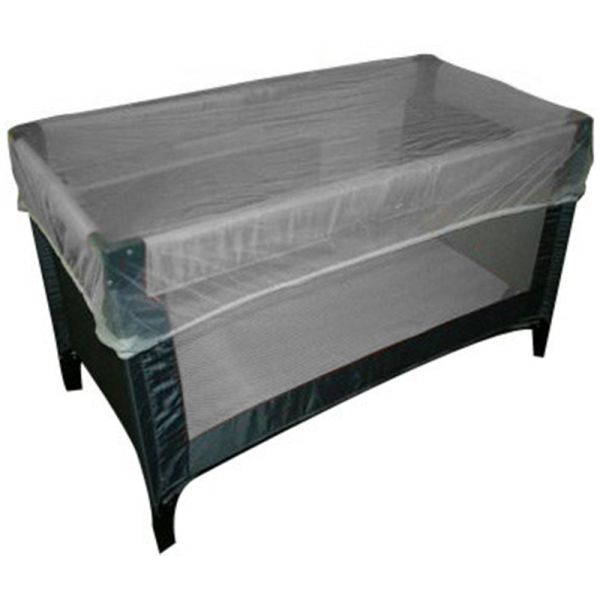Universele Klamboe Voor Campingbedje Wit