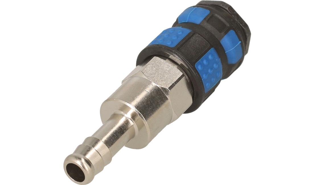 Rectus kobling 9 mm slangestuds