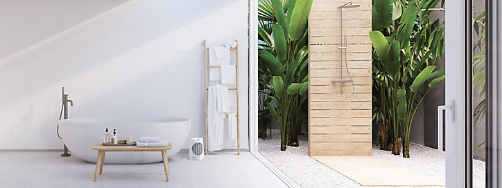 Radiateur soufflant de salle de bain Thomson blanc 2000W