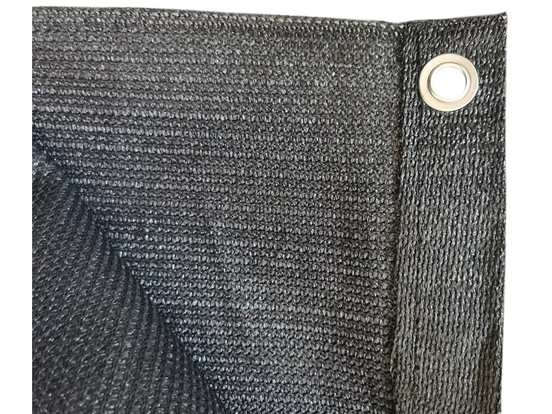 Brise-Vue Balcon Pare Soleil Polyéthylène Gris Anthracite 0,9x5
