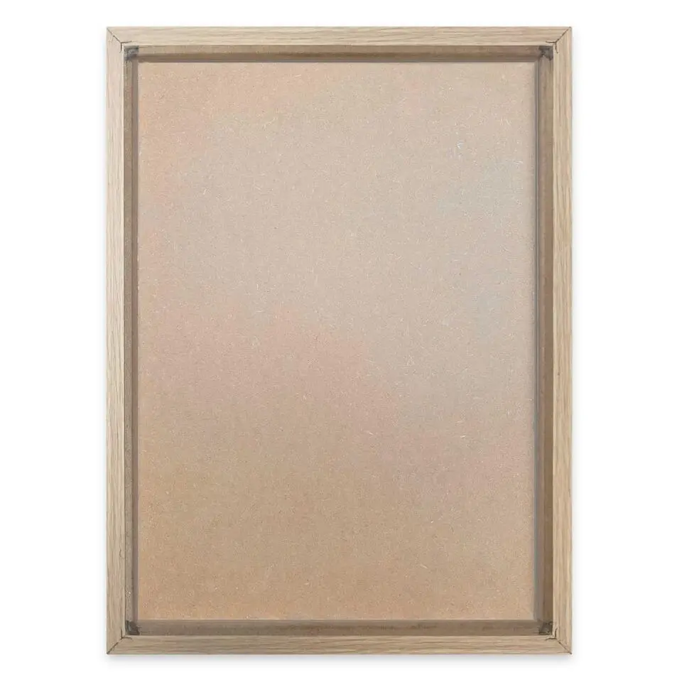 Schilderij 3D Art Sharp - sage green - 40x30cm - Groen