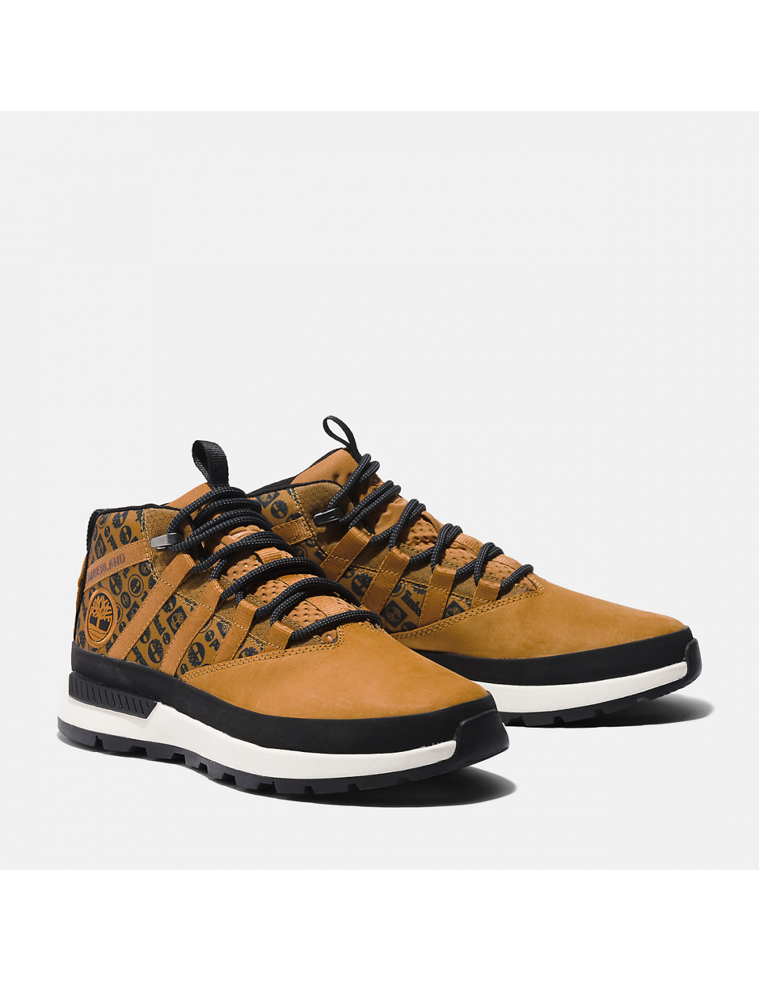 timberland Chaussure Homme euro trrekker low marron/noir/blanc