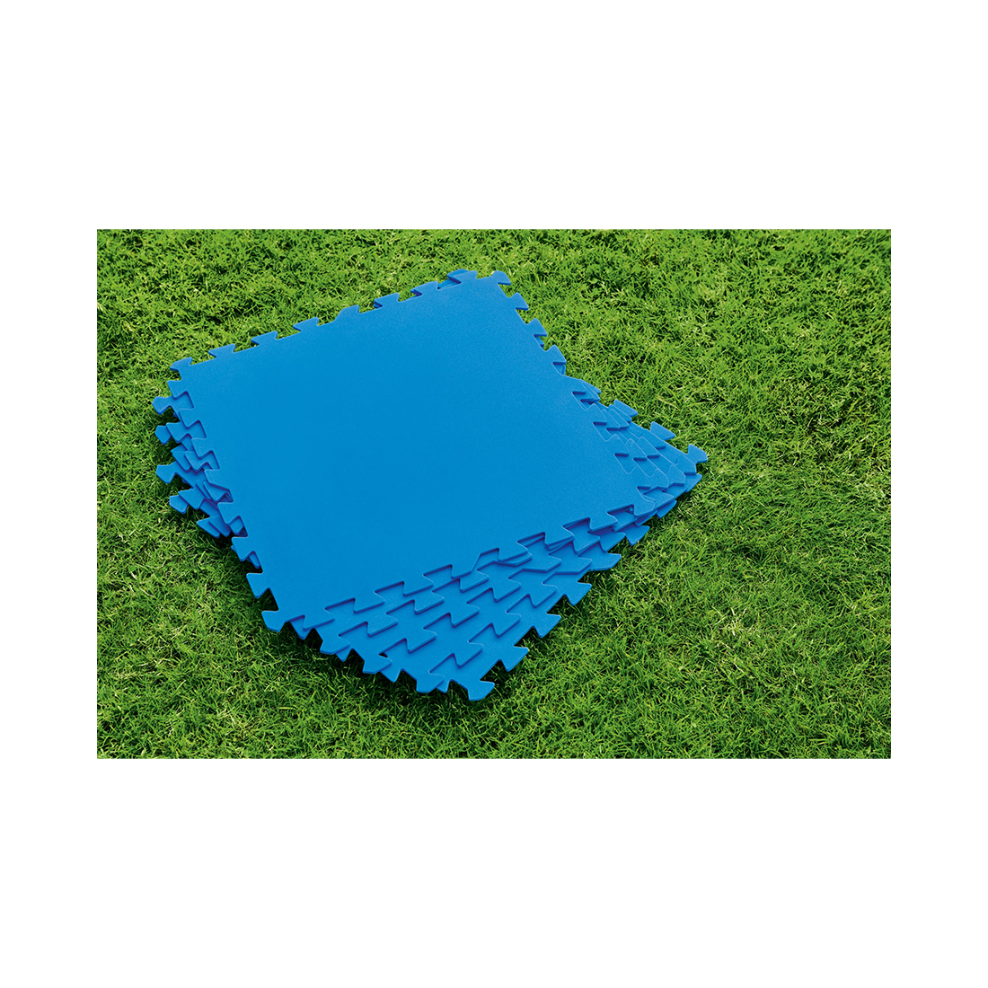 Bestway 9 Stück 50cm x 50cm Bodenschoner, Gesamtfläche 2.25m²