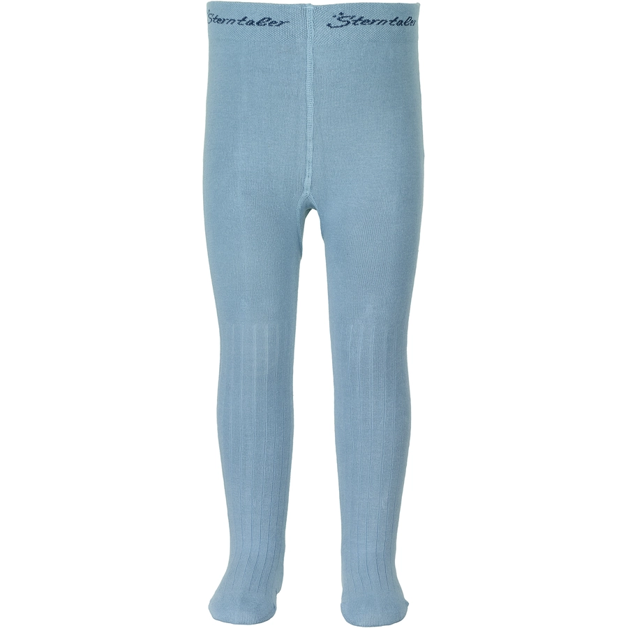 Sterntaler Strumpfhose Rippe graublau
