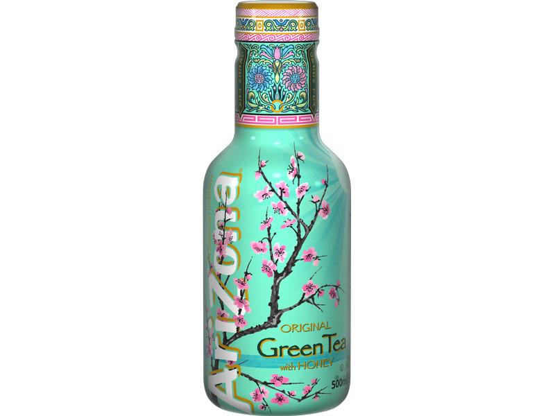 AriZona Green Tea with Honey 6 x 0.5 l Erfrischungsgetränk mit grünem Tee und Honig