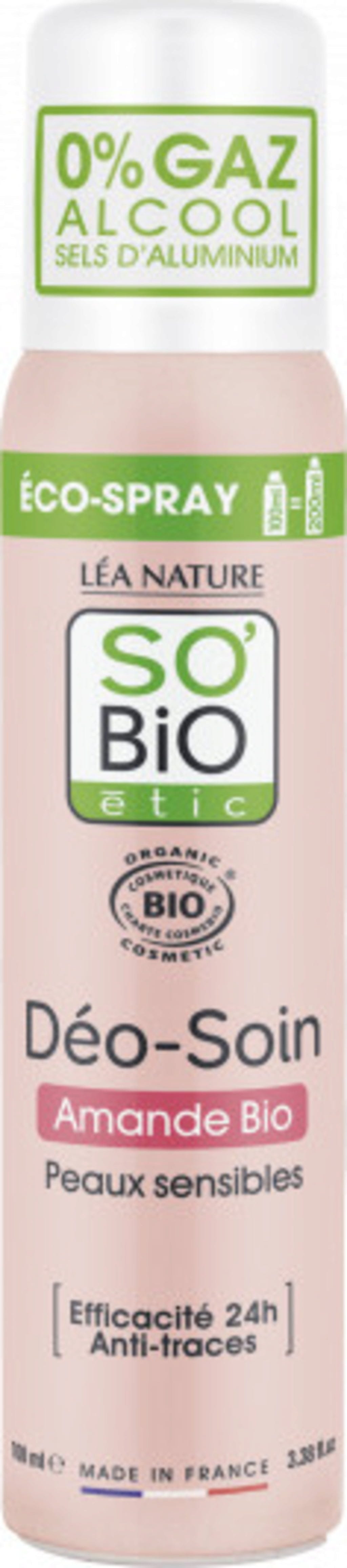 LÉA NATURE SO BiO étic  Deo Spray Mandelmilch, 100 ml