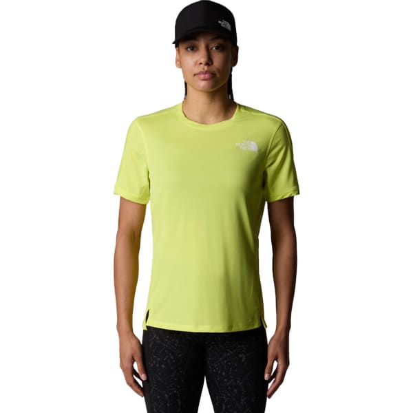 T-shirt randonnée THE NORTH FACE W SUNRISER S/S FIREFLY YELLOW