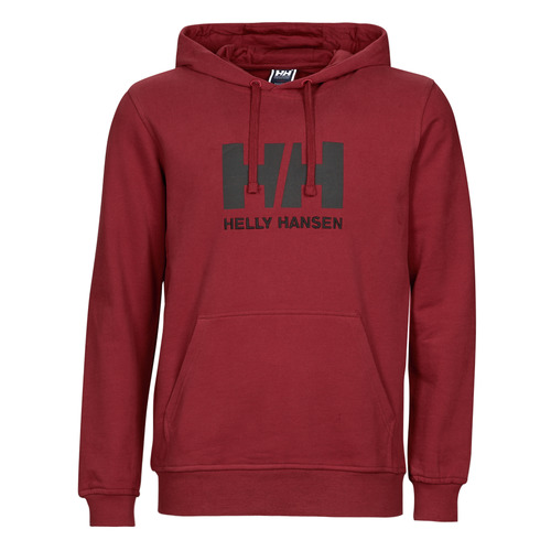 Helly Hansen - W HH LOGO HOODIE - Rouge