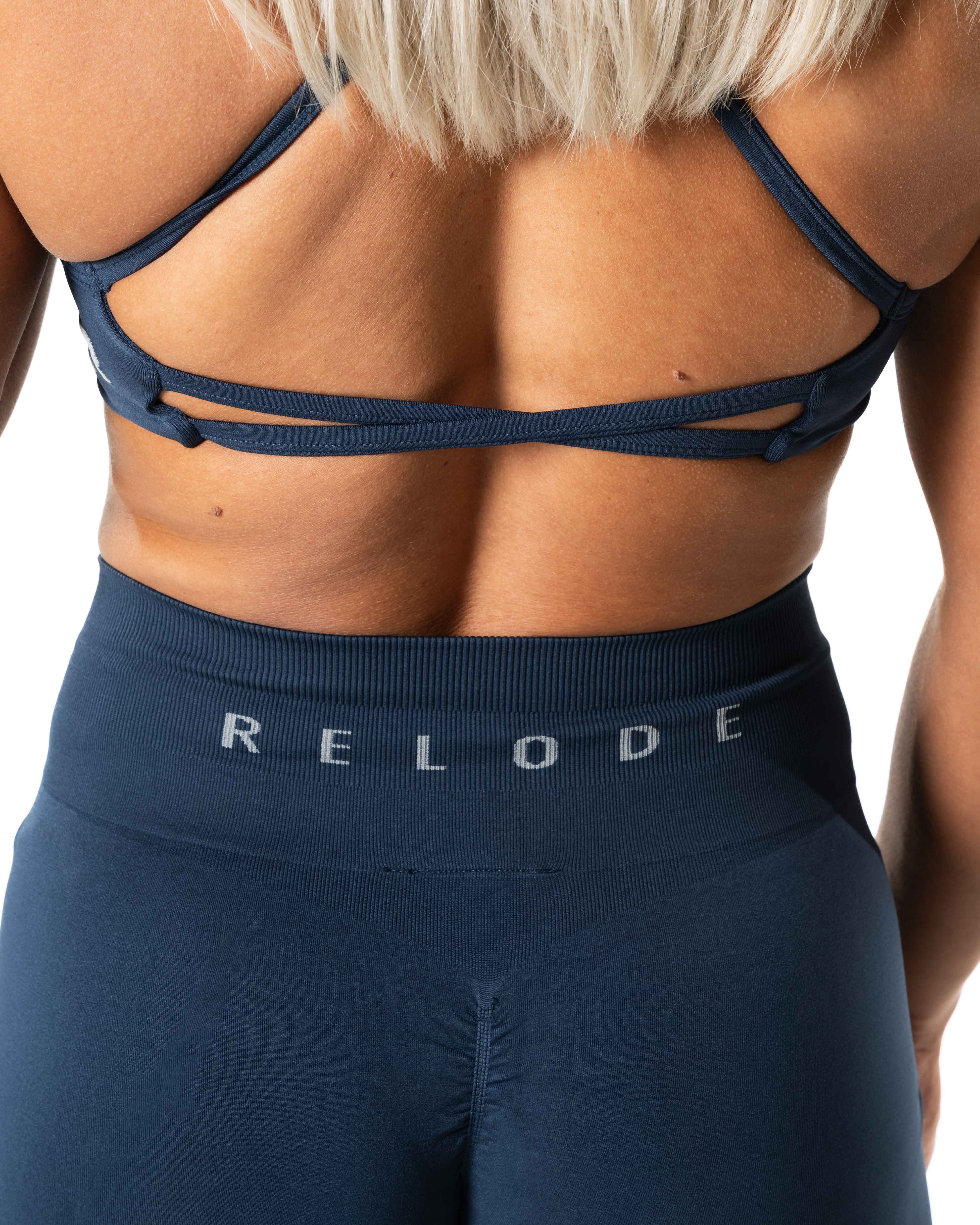 Relode Prime Scrunch Shorts Blue