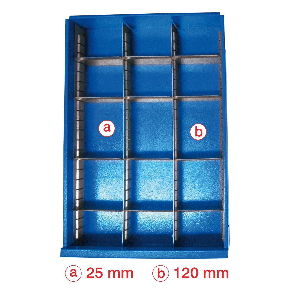 VARIOfit ladeverdelerset 3x5 vakken