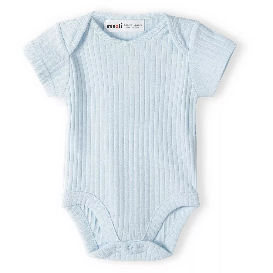 MINOTI 2er-Pack Bodys HellblauWeiß