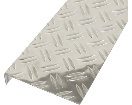 Traanplaat L-vorm aluminium naturel 135x30x1,5 mm, 1 m
