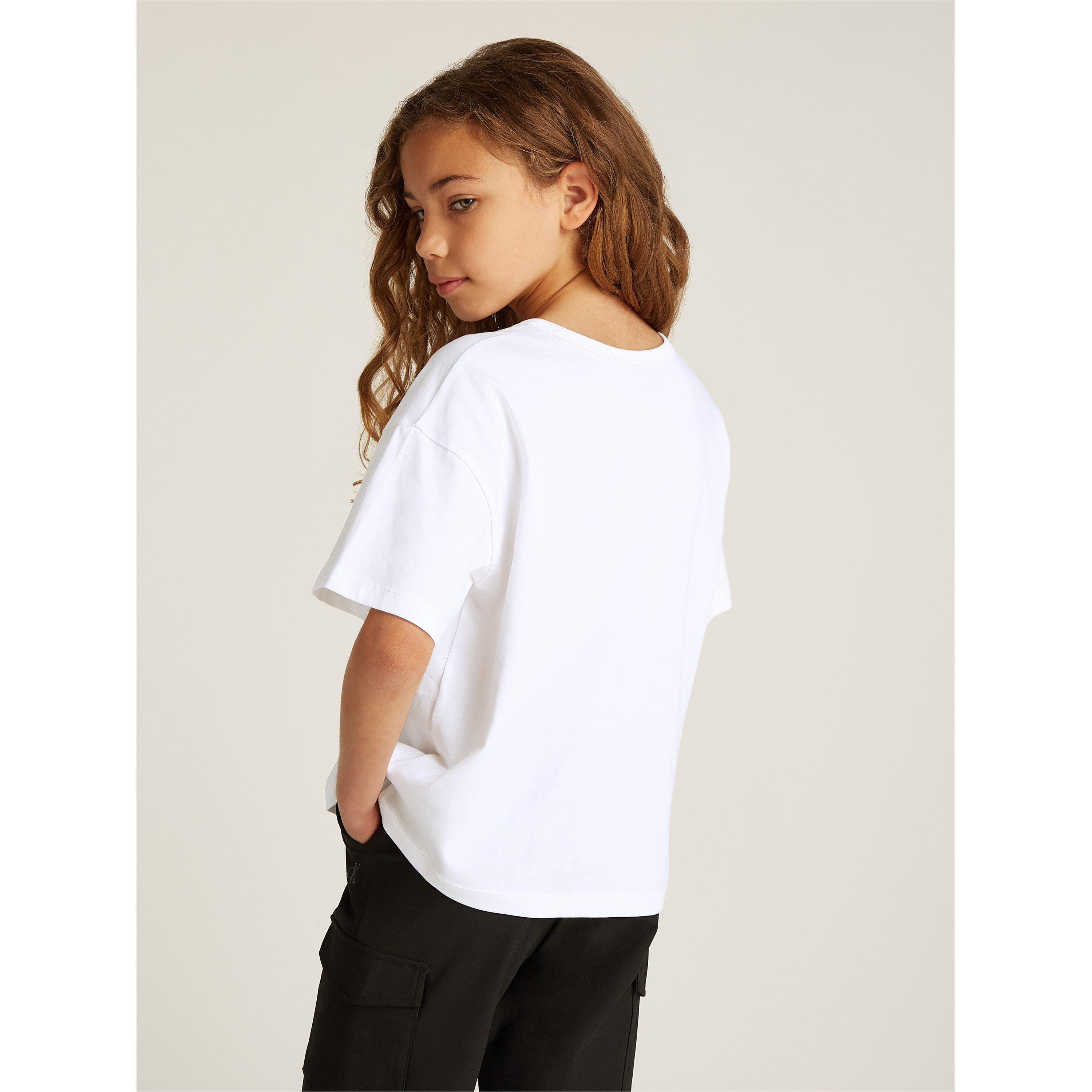 Calvin Klein Jeans MONOLOGO GLITTER SS T-SHIRT