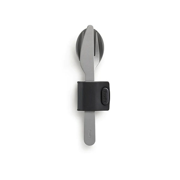 Set de 3 couverts en inox spécial lunch box basics To Go Lékué