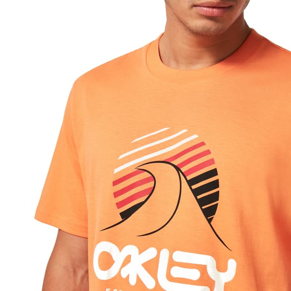 T-shirt OAKLEY ONE WAVE B1B TEE SOFT ORANGE