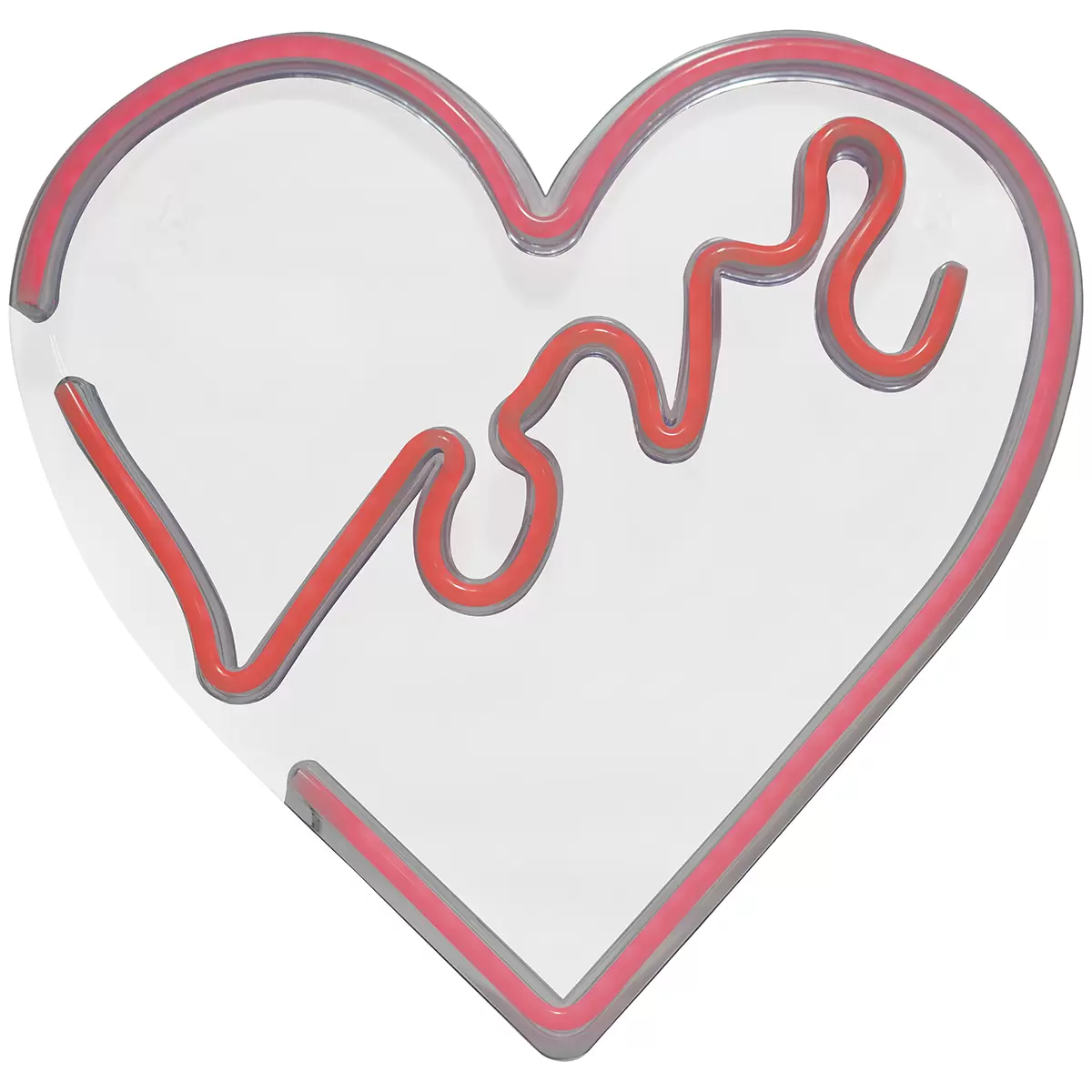 LED-Wandleuchte Love weiss