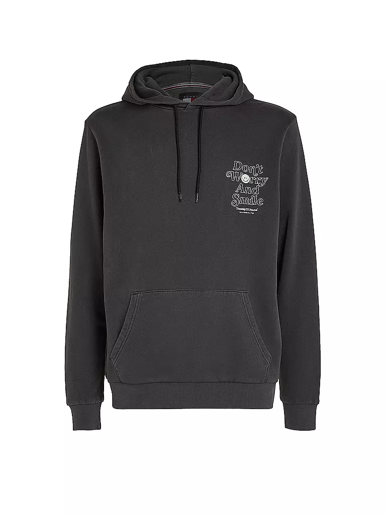 TOMMY JEANS Kapuzensweater - Hoodie  schwarz