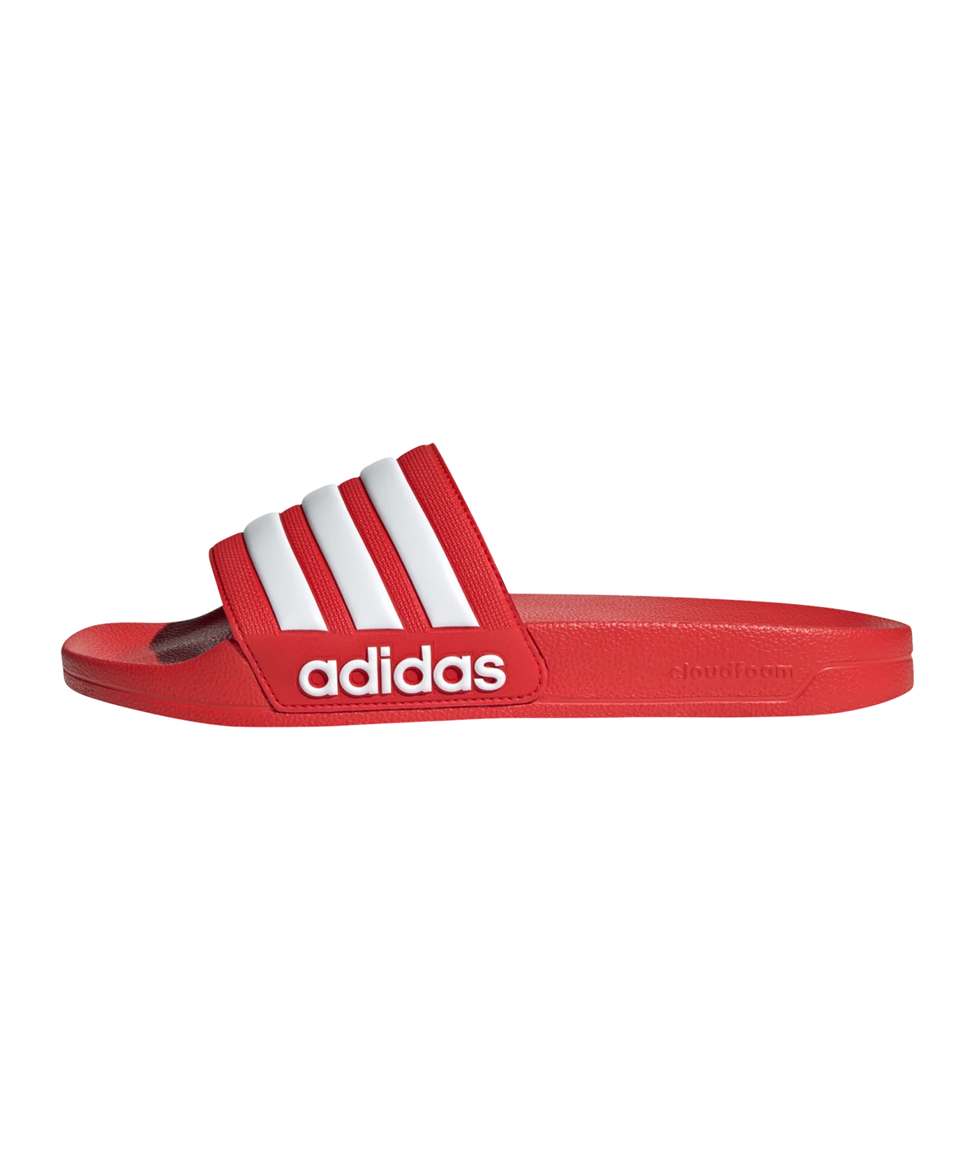 adidas Cloudfoam Adilette Shower Regular Rot Weiss