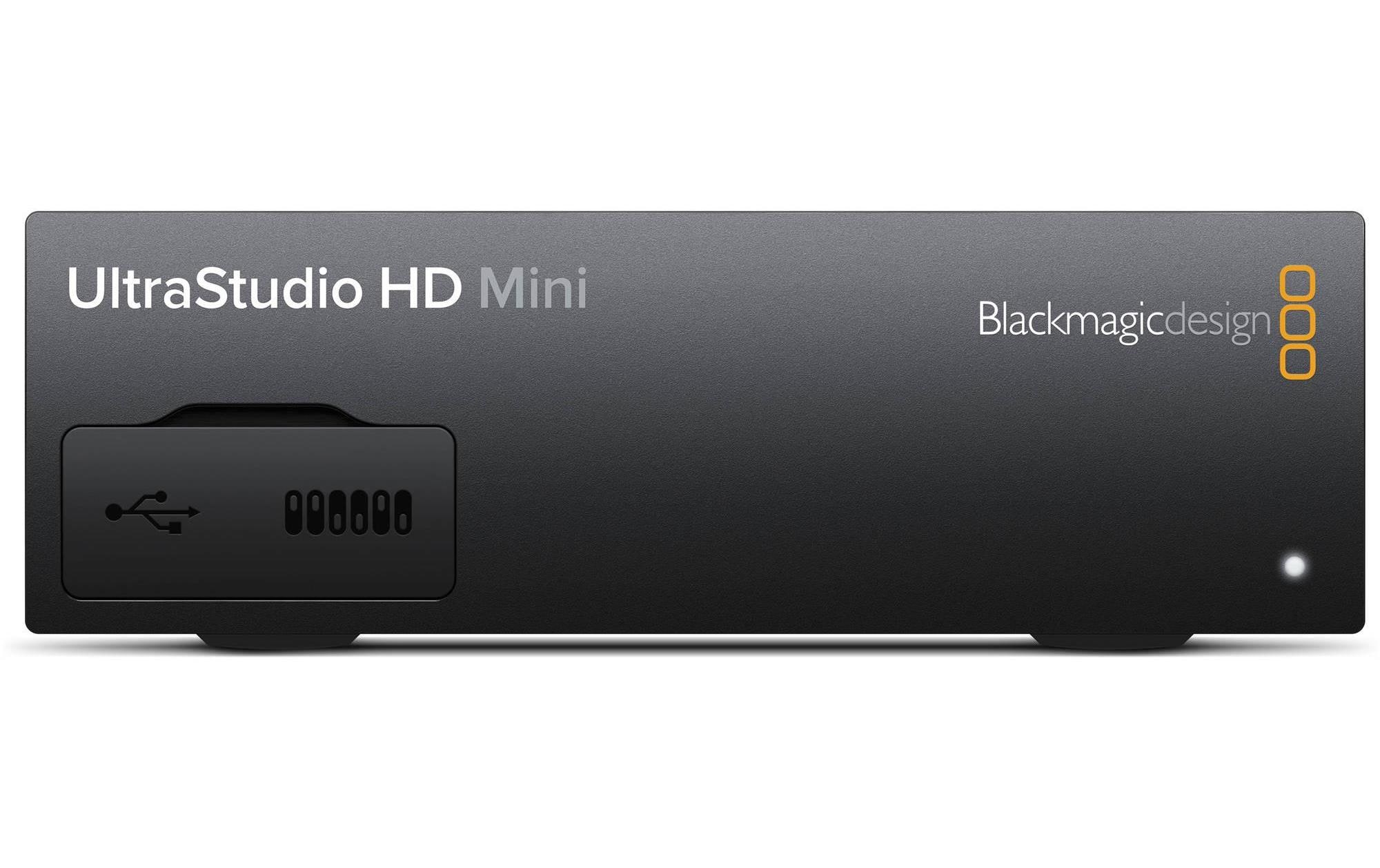Recorder UltraStudio HD Mini<br>Video-I/O-Box für unkomprimiertes Full HD und 2K Video Editing mit Thunderbolt 3