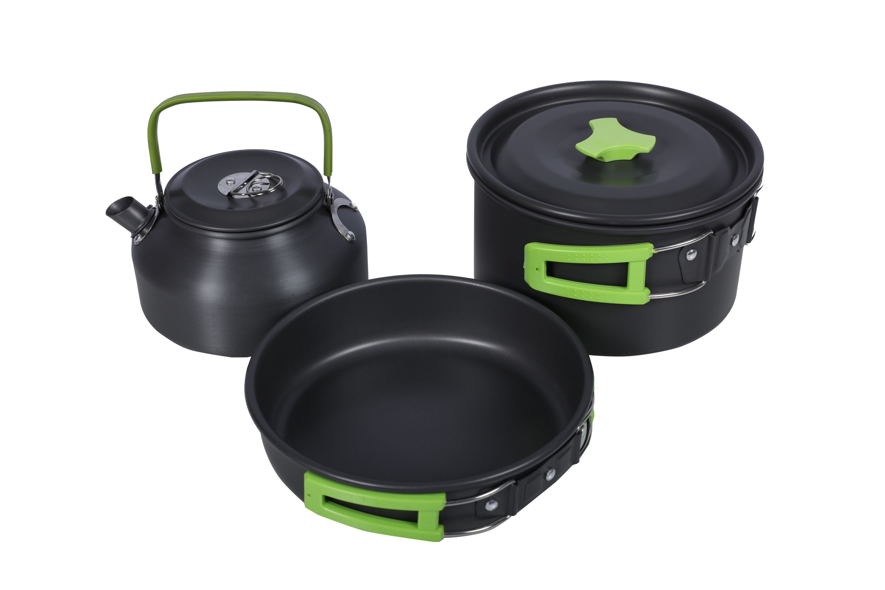 Camping Pfannen Set 3-teilig