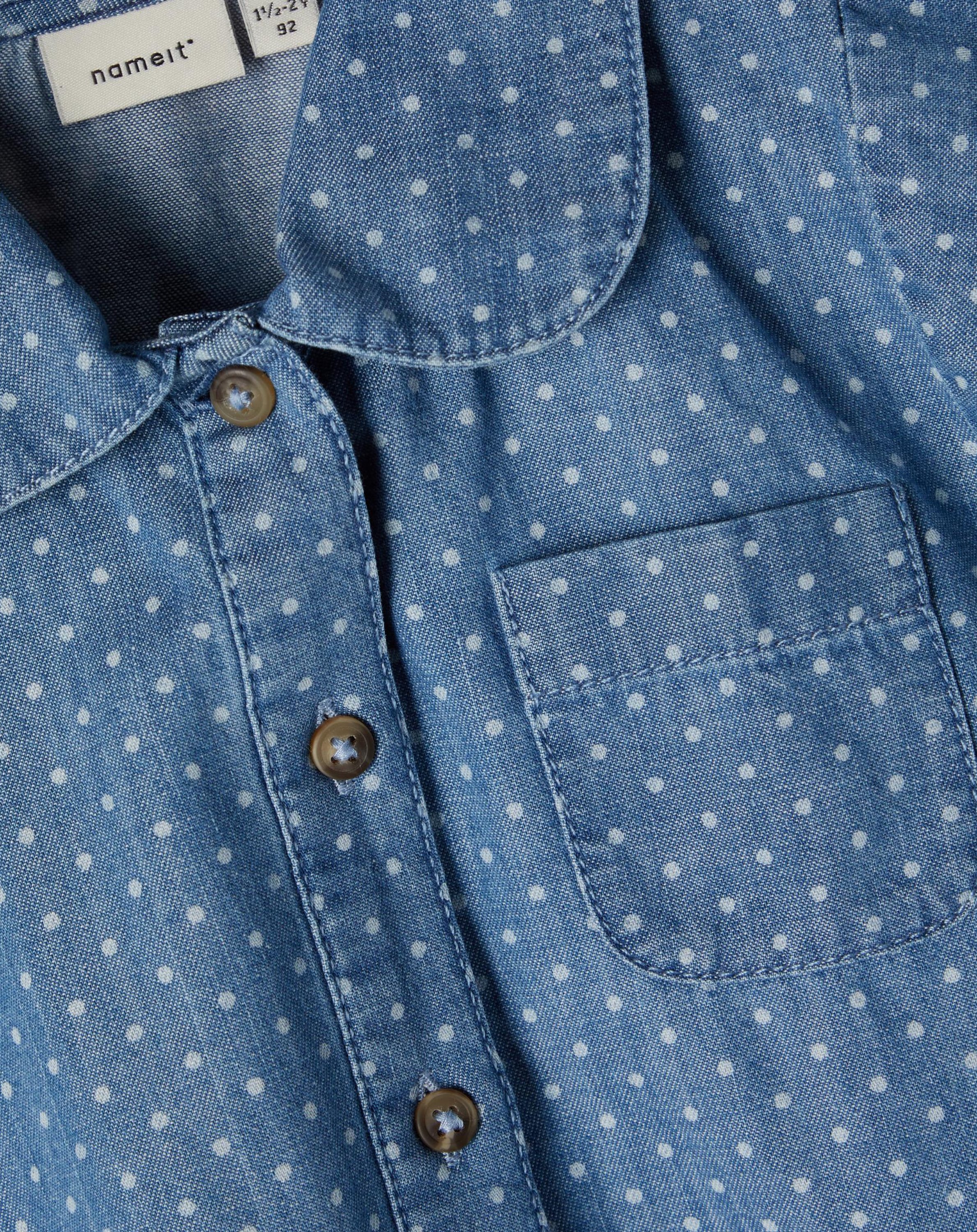 Jeanskleid NMFBASHARMIN DNM 2645 in medium blue denim