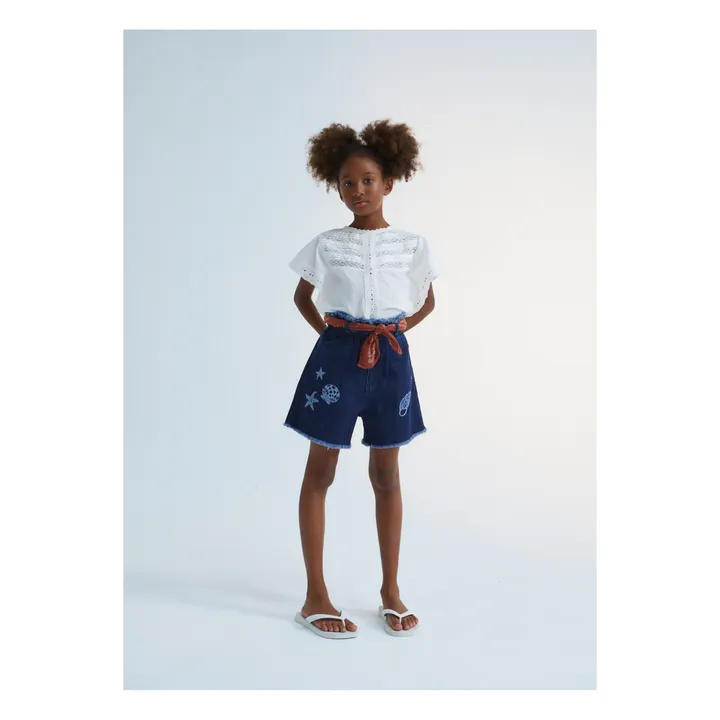 the new society Blouse Downey | Blanc