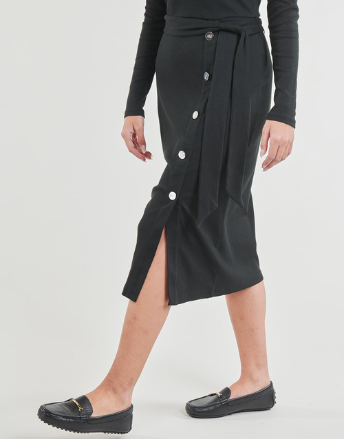Lauren Ralph Lauren - PARISSA-LONG SLEEVE-DAY DRESS Negro