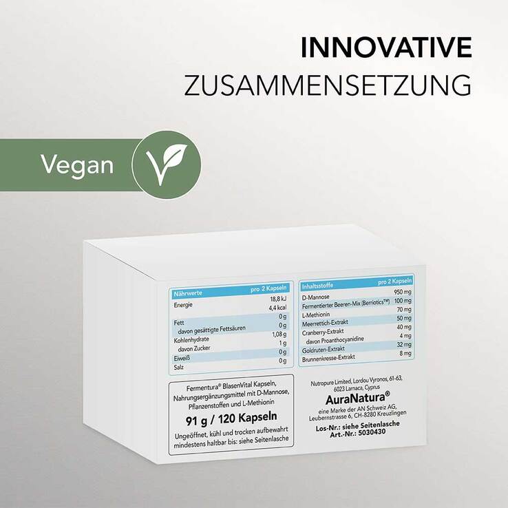 Fermentura Blasenvital Kapseln, 120 St