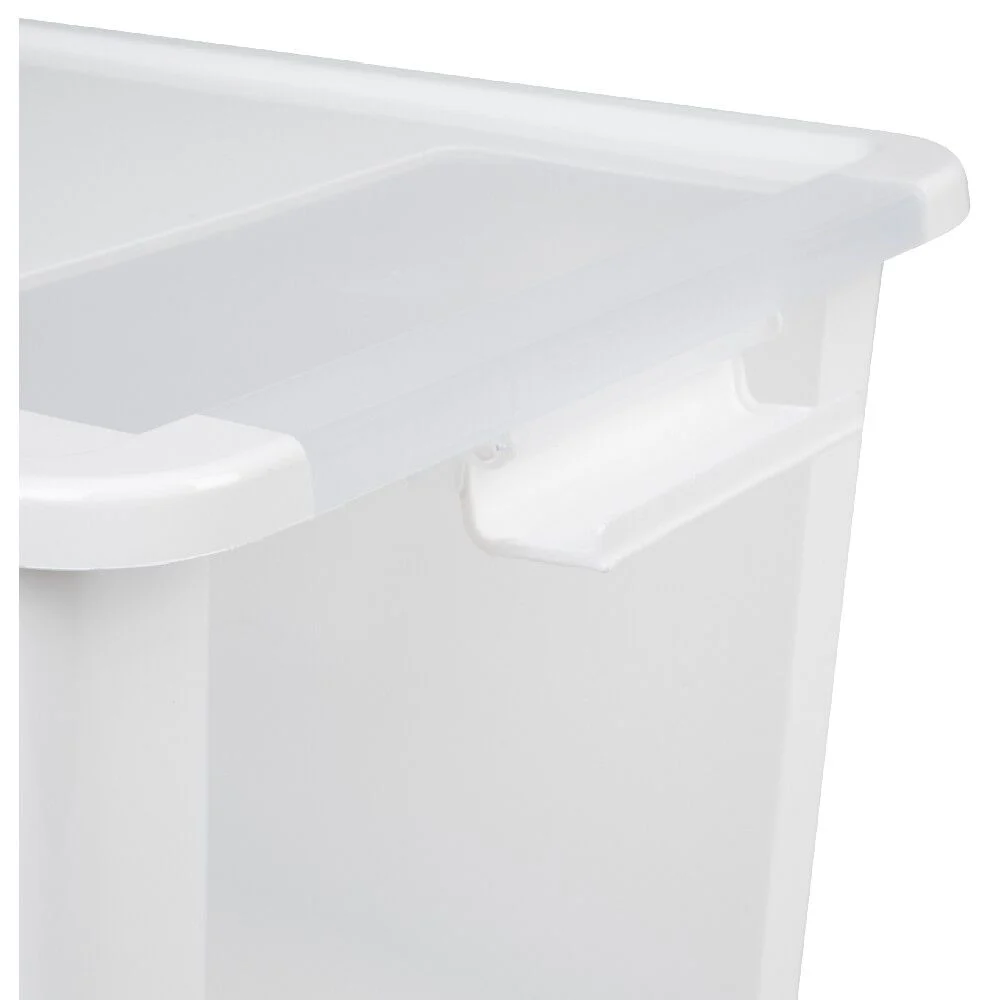 Boîte de rangement 11 L blanc