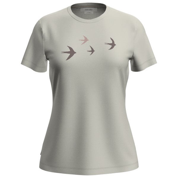 Icebreaker - Women's Merino 150 Tech Lite S/S Bird Transit - Haut en mérinos