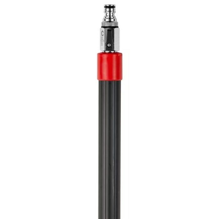 Vikan 297452C Transport telescoopsteel met waterdoorvoer 106-160 cm 297452-C - C-koppeling - Aan/uit knop (5705022030503)