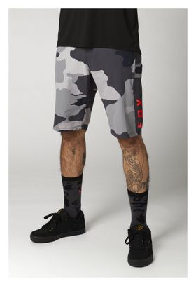 Short avec Peau Fox Ranger Camo Noir