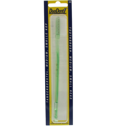 Duodent Tandenborstel medium – smalle kop (1 stuk)