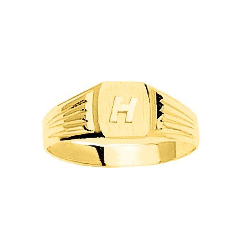 Chevalière homme - Or 18 Carats