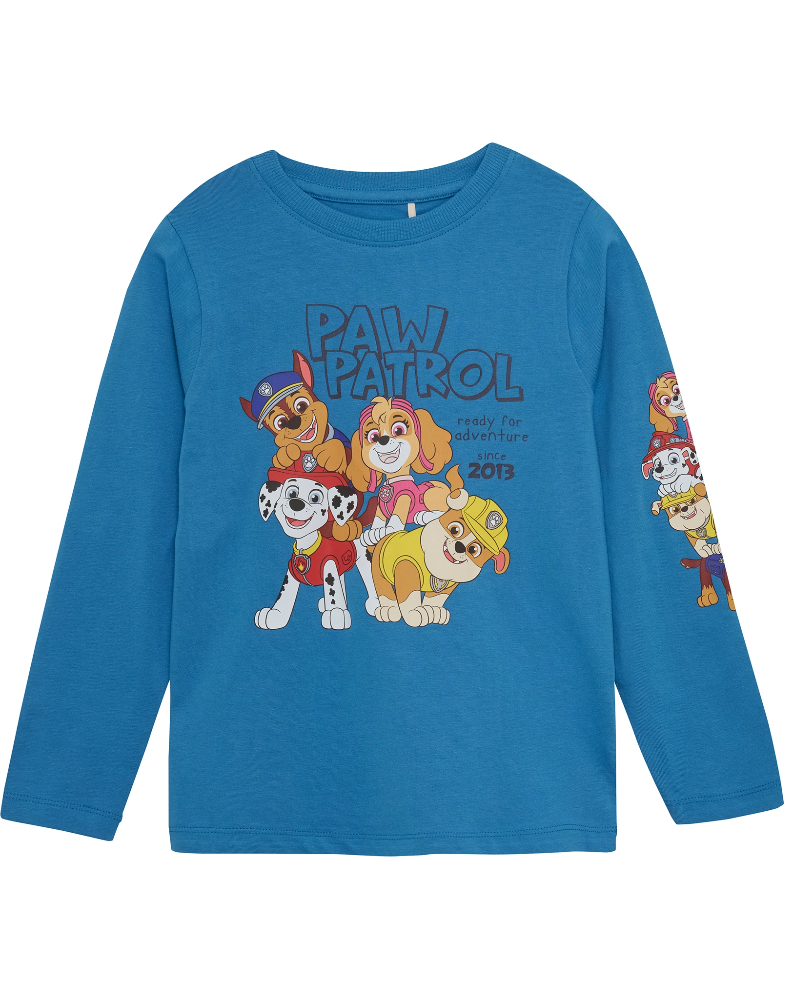 Langarmshirt PAW PATROL SINCE 2013 in vallarta blue