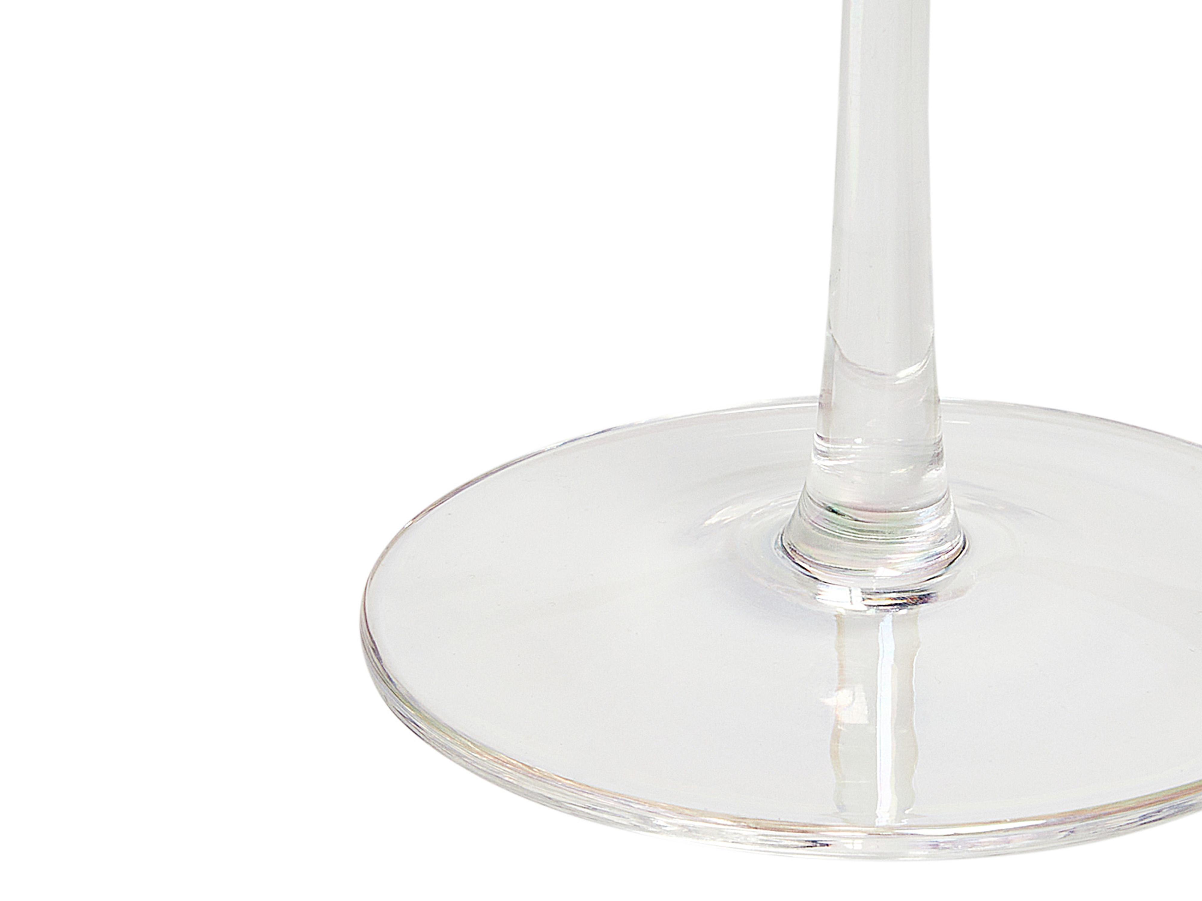 Set van 4 champagne coupes MORGANITE 300 ml Transparant