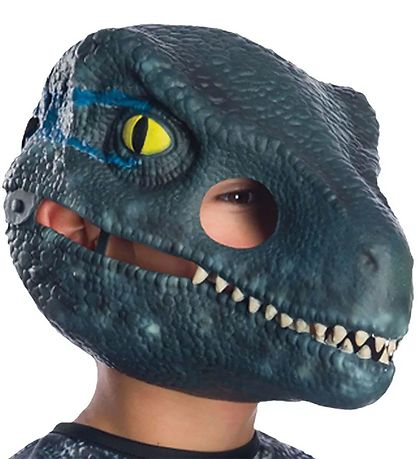 Rubies Udklædning - Jurassic WoRød - Velociraptor Maske
