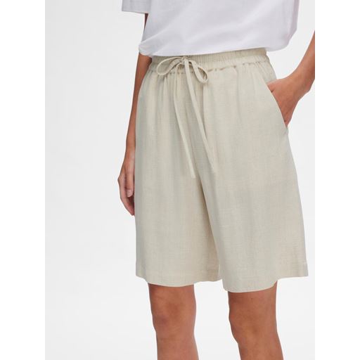 Selected Femme Viva Shorts, Sandshell, 40