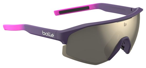 Lunettes Bollé Lightshifter Bordeaux Rose Matte - TNS Gold