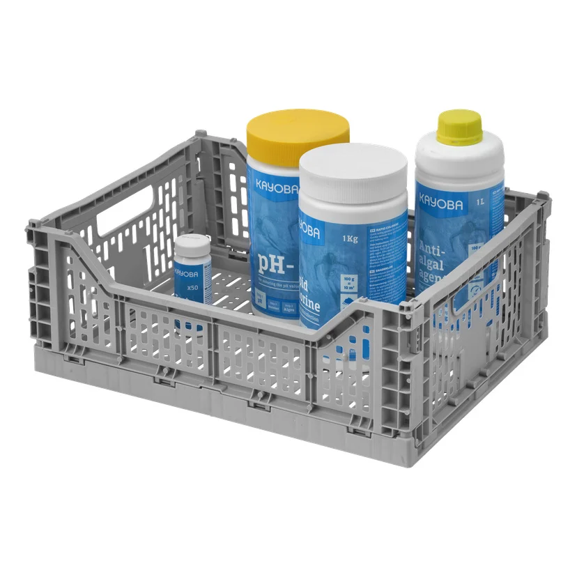 Sammenleggbar plastkasse 15 l